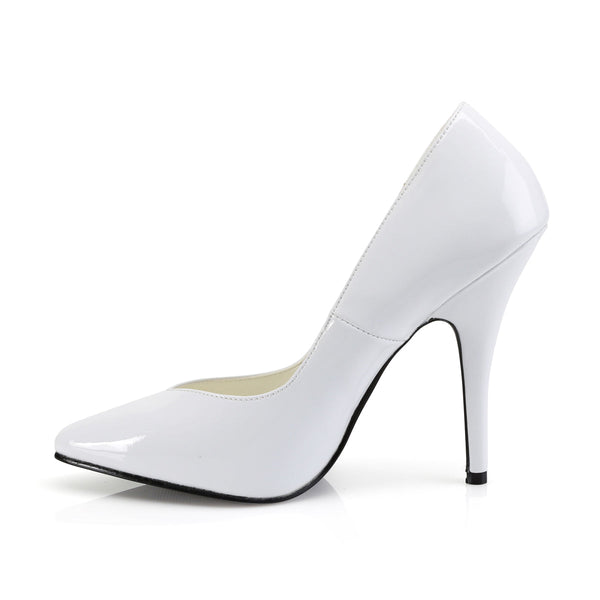 SEDUCE-420V Pumps Weiss Lack von Pleaser – Ansicht 3