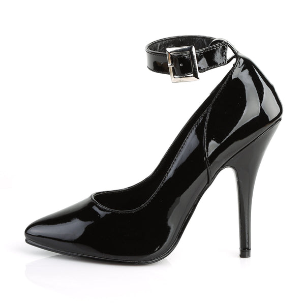 SEDUCE-431 Pumps Lack Schwarz von Pleaser – Ansicht 3