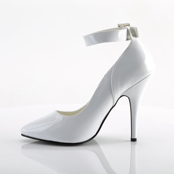 SEDUCE-431 Pumps Lack Weiß von Pleaser – Ansicht 3