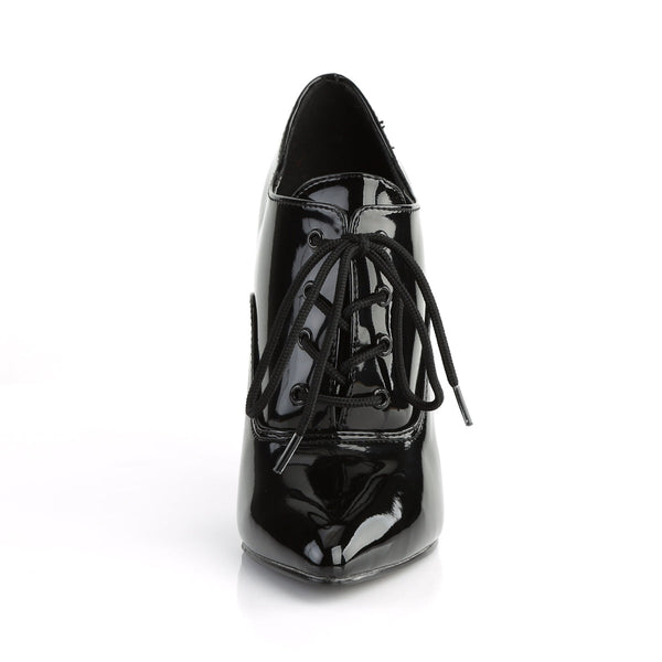 SEDUCE-460 Oxford Pumps Lack Schwarz von Pleaser – Ansicht 2