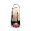 SEXY-08 Pumps Schwarz von Pleaser – Ansicht 2