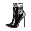 SEXY-1006 Stiefeletten Schwarz von Pleaser – Ansicht 3