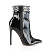 SEXY-1006 Stiefeletten Schwarz von Pleaser – Ansicht 5