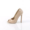 SEXY-42 Pumps Peeptoes Lack Nude von Pleaser – Ansicht 3