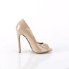 SEXY-42 Pumps Peeptoes Lack Nude von Pleaser – Ansicht 5