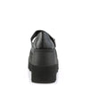 SHAKER-23 Plateau Schuhe- Schwarz Matt von DemoniaCult – Ansicht 4