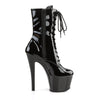Plateau Stiefeletten SKY-1020 Schwarz von Pleaser – Ansicht 5