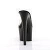 SKY-301 Plateau Pantoletten Transparent/Schwarz von Pleaser – Ansicht 4