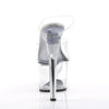 SKY-302 Plateau Pantoletten Transparent von Pleaser – Ansicht 4