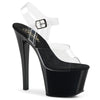 SKY-308 Plateau Sandaletten Schwarz von Pleaser