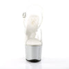 SKY-308MG Plateau Sandaletten Silber von Pleaser – Ansicht 2