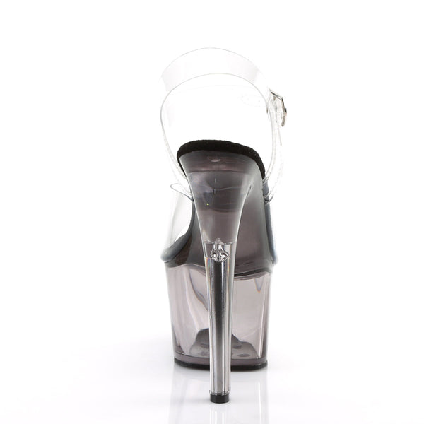 SKY-308T Plateau Sandaletten - Schwarz von Pleaser – Ansicht 4