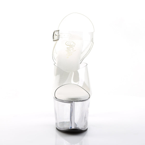SKY-308VL Plateau Sandaletten klar von Pleaser – Ansicht 2