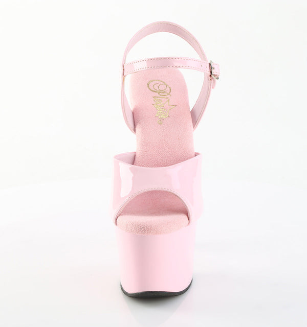 SKY-309 Plateau Sandaletten Rosa von Pleaser – Ansicht 2