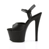 SKY-309 Plateau Sandaletten Schwarz Matt von Pleaser – Ansicht 3