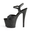 SKY-309MMG Plateau Sandaletten Schwarz von Pleaser – Ansicht 3