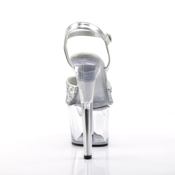 SKY-310 Plateau Sandaletten schwarz von Pleaser – Ansicht 4