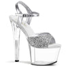 SKY-310 Plateau Sandaletten schwarz von Pleaser