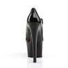 SKY-387 Plateau Pumps Lack Schwarz von Pleaser – Ansicht 4
