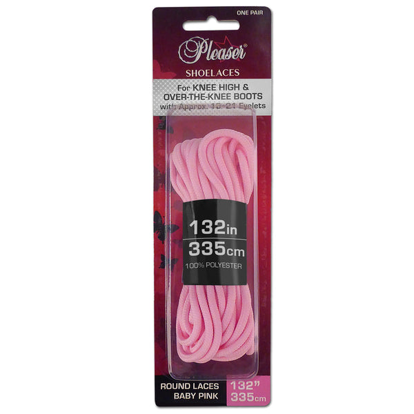 Schnürsenkel Baby Pink 198, 335 & 457 cm von Pleaser – Ansicht 2