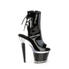 SPECTATOR-1018 Plateau Stiefeletten - Schwarz Lack von Pleaser – Ansicht 5