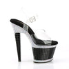 SPECTATOR-708RS Plateau Sandaletten - Transparent von Pleaser – Ansicht 5