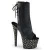 STARDANCE-1018-7 Plateau Stiefeletten - Schwarz von Pleaser