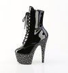 STARDANCE-1020 Plateau Stiefeletten Schwarz Lack von Pleaser – Ansicht 3
