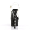 STARDUST-708 Plateau Sandaletten Schwarz von Pleaser – Ansicht 4