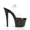 STARDUST-708 Plateau Sandaletten Schwarz von Pleaser – Ansicht 5