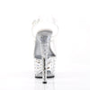 STARDUST-708 Plateau Sandaletten transparent von Pleaser – Ansicht 4