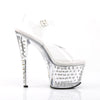 STARDUST-708 Plateau Sandaletten transparent von Pleaser – Ansicht 5