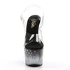 STARDUST-708T Plateau Sandaletten - Schwarz von Pleaser – Ansicht 2