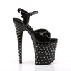STARDUST-809 Plateau Sandaletten Schwarz von Pleaser – Ansicht 5