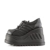 STOMP-08 Plateau Schuhe schwarz von DemoniaCult – Ansicht 3