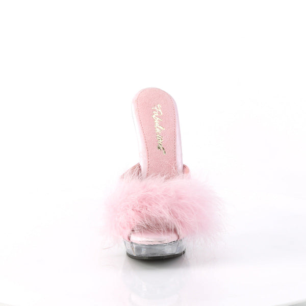 SULTRY-601F Plateau Pantoletten - Rosa von Fabulicious – Ansicht 2