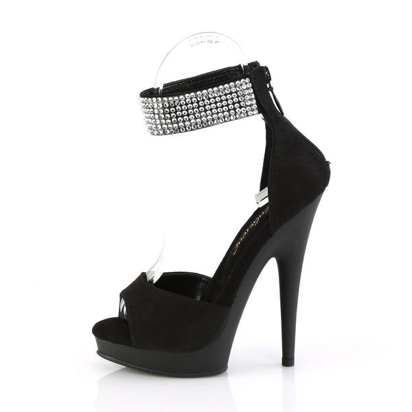 SULTRY-625 Plateau Sandaletten - Schwarz von Fabulicious – Ansicht 3