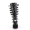 SWING-815WC (Weitschaft) Plateau Stiefel - Schwarz Lack | DemoniaCult