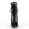 VANITY-1020 Stiefeletten Lack Schwarz von Pleaser – Ansicht 2