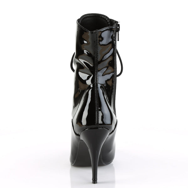 VANITY-1020 Stiefeletten Lack Schwarz von Pleaser – Ansicht 4