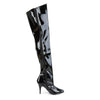 VANITY-3010 Overknee Stiefel Schwarz von Pleaser – Ansicht 5