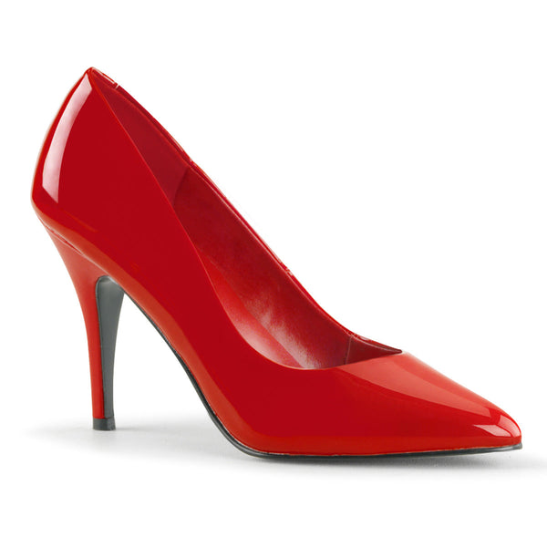 VANITY-420 Pumps Rot Lack von Pleaser