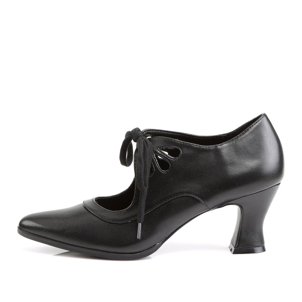 VICTORIAN-03 Pumps Schwarz von Funtasma – Ansicht 3