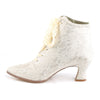 VICTORIAN-30 Plateau Stiefeletten Champagner | Fabulicious SALE