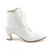 VICTORIAN-30 Stiefeletten Ivory von Fabulicious – Ansicht 5