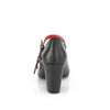 VIVIKA-38 Gothic Pumps - Schwarz Matt von DemoniaCult – Ansicht 4