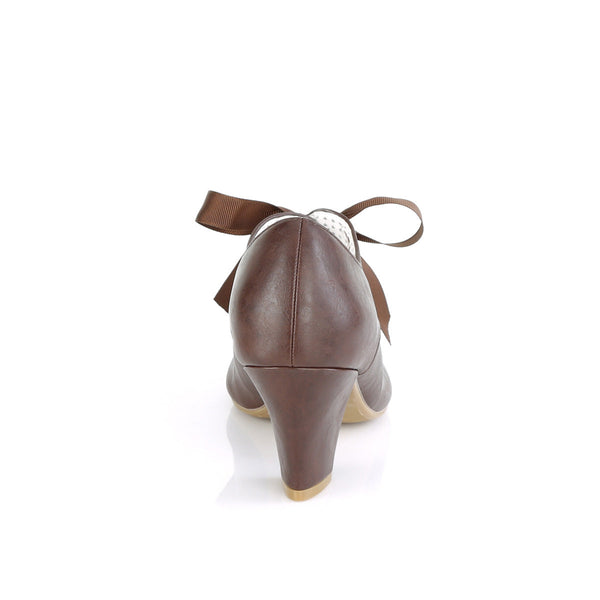 WIGGLE-32 Pumps Dunkelbraun | Pin Up Couture SALE