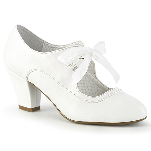 WIGGLE-32 Pumps - Weiß von Pin Up Couture