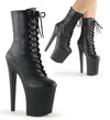XTREME-1020 Plateau Stiefeletten Schwarz Matt von Pleaser