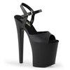XTREME-809 Plateau Sandaletten Matt Schwarz von Pleaser